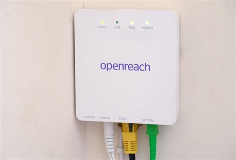 Openreach internal fibre box